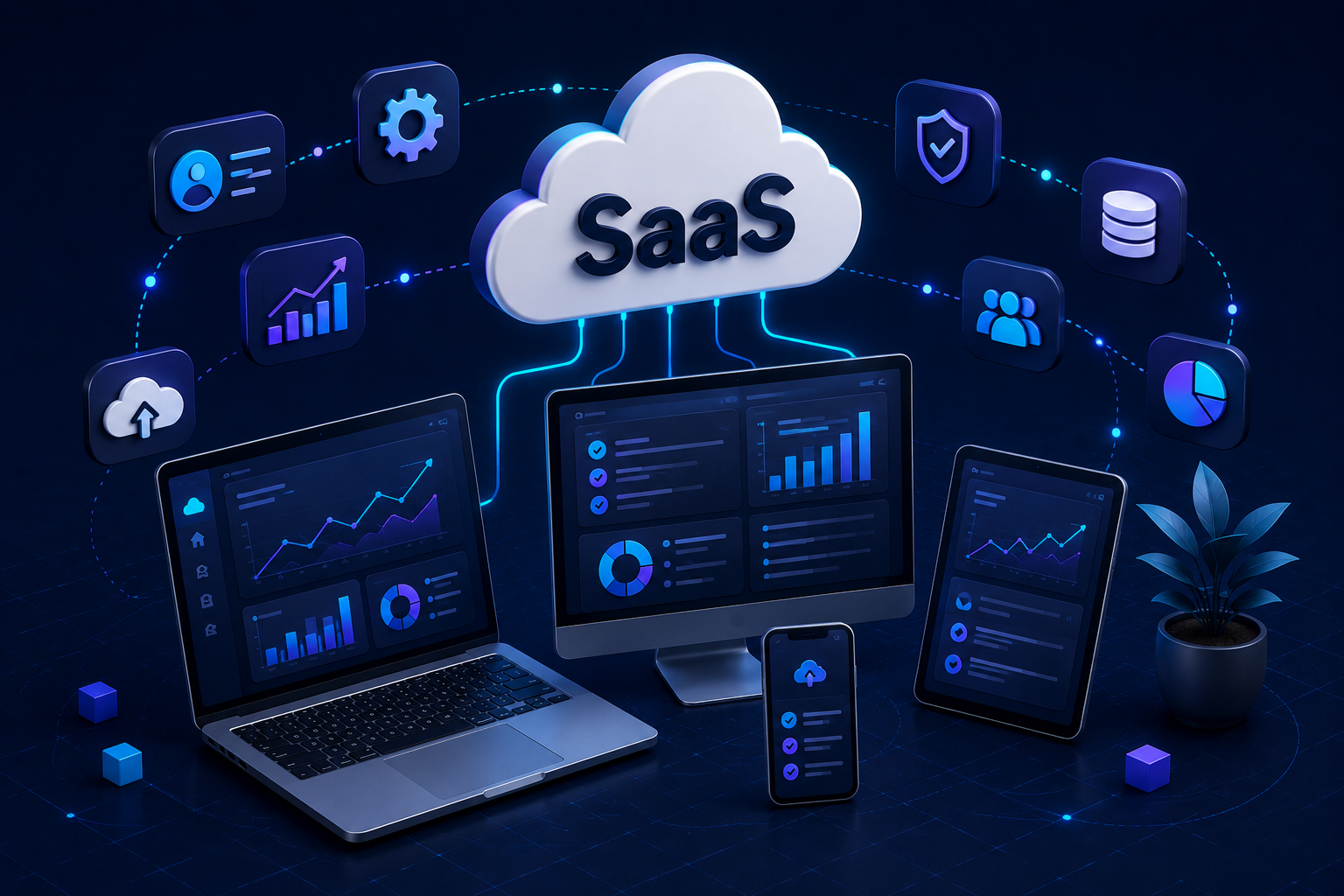 SaaS Yazılımları Nedir? Bulut Tabanlı Yazılımların İşletmelere Sağladığı Avantajlar